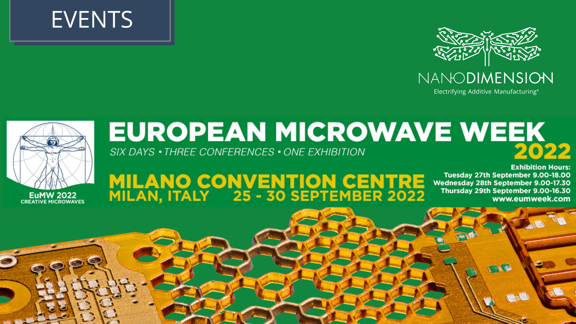 European Microwave Week 2022 Nano Dimension